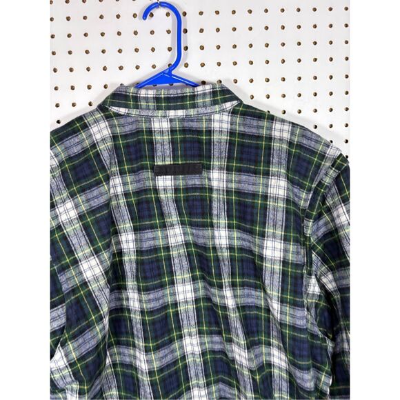 LL Bean Heritage Scotch Plaid Flannel Shirt Men’s XXL Reg Slightly Fitted - Picture 5 of 7